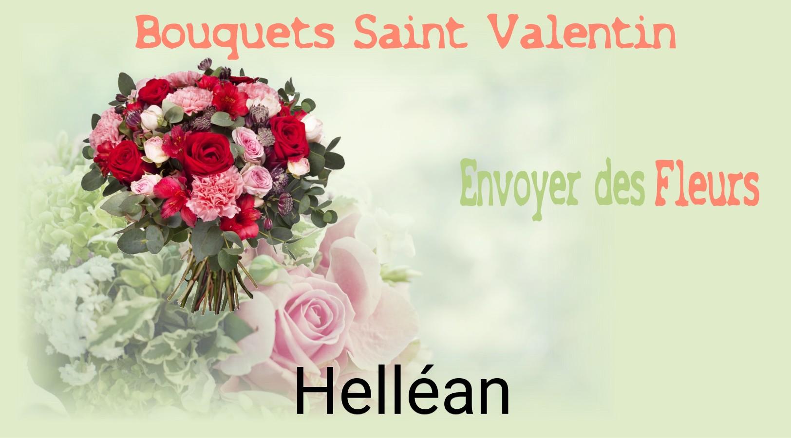 Roses de Saint-Valentin livrées à Helléan